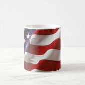 Amerikanische Flagge - US Flagge Kaffeetasse (Mittel)