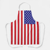 Amerikanische Flagge - US Flagge Patriot Schürze (Vorderseite)