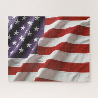 Amerikanische Flagge - US Flagge Puzzle