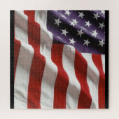 Amerikanische Flagge - US Flagge Puzzle (Horizontal)