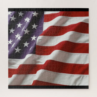 Amerikanische Flagge - US Flagge Puzzle