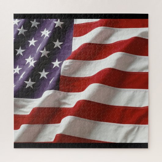 Amerikanische Flagge - US Flagge Puzzle (Vertikal)