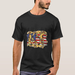 Amerikanische Flagge USA 4. Juli T-Shirt