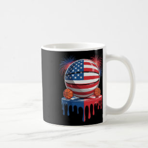 Amerikanische Flagge USA Eis Drip Game Sketll Drip Kaffeetasse