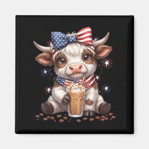Amerikanische Flagge USA-Flagge Patriotisch 4. Jul Magnet
