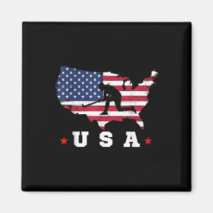 Amerikanische Flagge USA  Magnet
