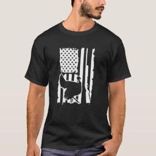 Amerikanische Flagge USA Patriotische Türkei Junte T-Shirt