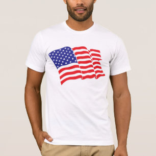 Amerikanische Flagge/USA T-Shirt