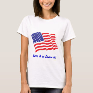 Amerikanische Flagge/USA T-Shirt