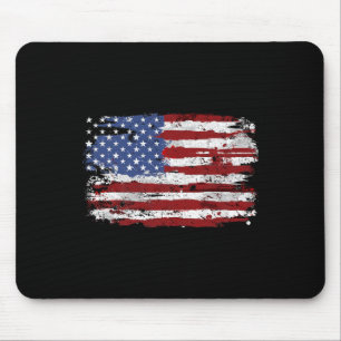 Amerikanische Flagge USA Vereinigte Staaten von Am Mousepad