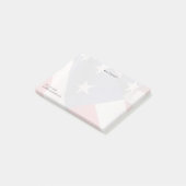 Amerikanische Flagge verblassen Post-it Klebezettel (angewinkelt)