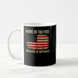 Amerikanische Flagge Veteran für Männer Frauen Kin Kaffeetasse