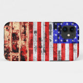 Amerikanische Flagge Vintag 01 Case-Mate iPhone Hülle (Rückseite (Horizontal))