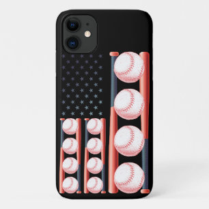 Amerikanische Flagge Vintage Baseballflagge Case-Mate iPhone Hülle