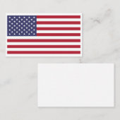 Amerikanische Flagge Visitenkarte (Vorne/Hinten)