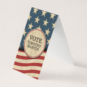 Amerikanische Flagge Visitenkarten