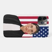 Amerikanische Flagge von Ruth Bader Ginsburg Case-Mate iPhone Hülle (Rückseite (Horizontal))