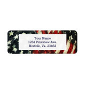 Amerikanische Flagge von Shirley Taylor (Vorne)