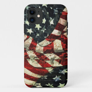 Amerikanische Flagge von Shirley Taylor iPhone 11 Hülle