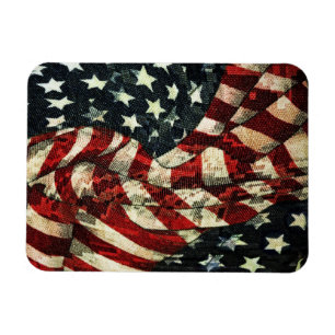 Amerikanische Flagge von Shirley Taylor Magnet
