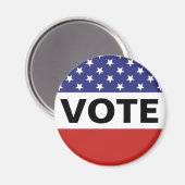 Amerikanische Flagge wählen Magnet (Vorderseite/Rückseite)
