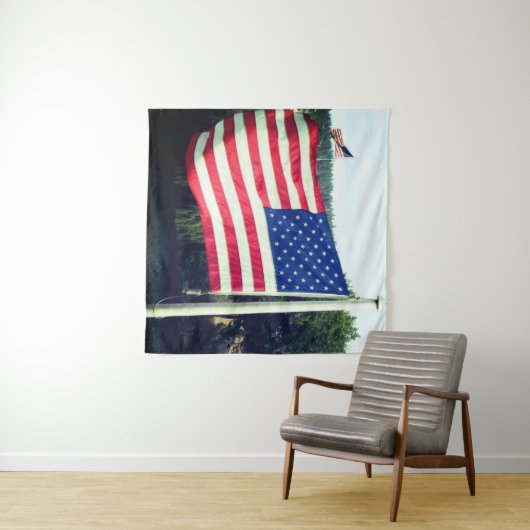 Amerikanische Flagge Wandteppich (Beispiel (Horizontal))