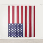 AMERIKANISCHE FLAGGE WANDTEPPICH (Vorderseite)