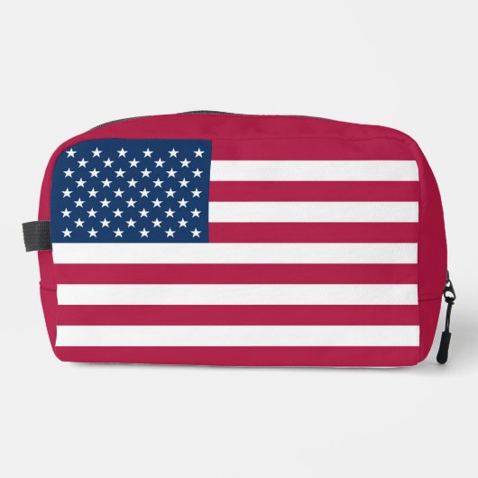 Amerikanische Flagge Waschbeutel (Vorderseite)