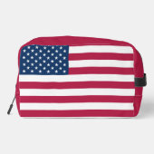 Amerikanische Flagge Waschbeutel (Rückseite)