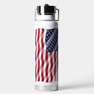 Amerikanische Flagge Wasserflasche Trinkflasche