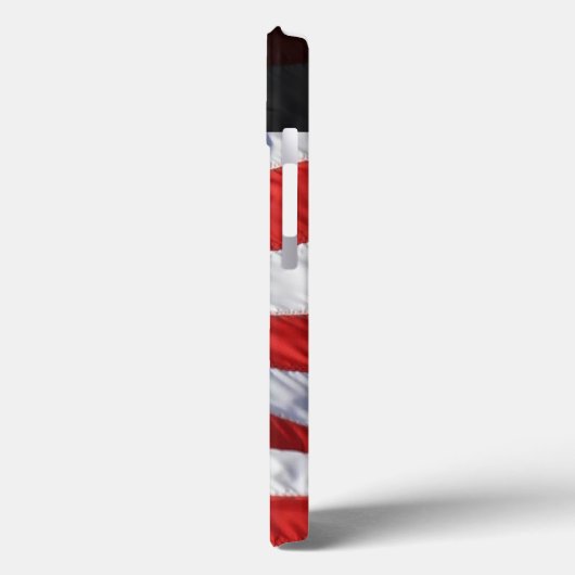 Amerikanische Flagge, Wind Case-Mate iPhone Hülle (Rückseite / Links)