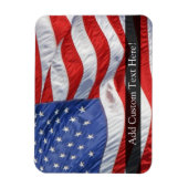 Amerikanische Flagge, Wind Magnet (Vertikal)