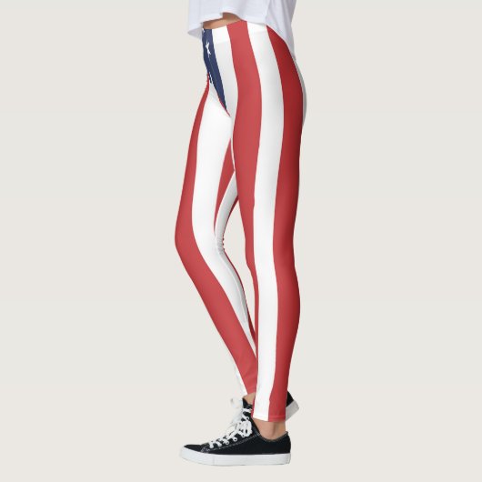 Amerikanische Flagge | Zazzle_Growshop. Leggings (Links)