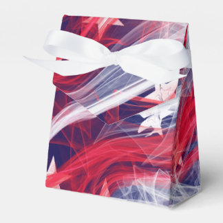 Amerikanische Flagge - Zelt Favor Box Geschenkschachtel