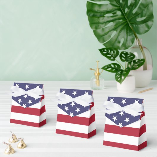 Amerikanische Flagge - Zelt-Gefallen-Box Geschenkschachtel (Zahlreiche)