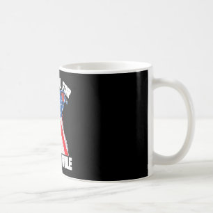 Amerikanische Flagge zu cool für britische Herrsch Kaffeetasse