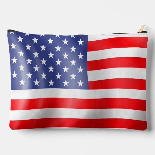 Amerikanische Flagge Zubehörtasche (Rückseite)
