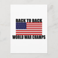 Amerikanische Flagge zurück zum Weltkrieg