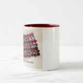 Amerikanische Flagge Zweifarbige Tasse (Mittel)