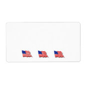 Amerikanische Flaggen (Vorne)