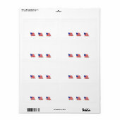 Amerikanische Flaggen (Vorne)