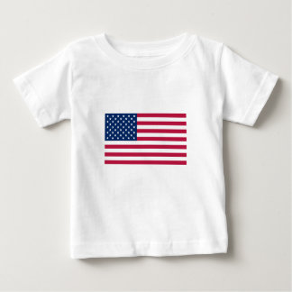 Amerikanische Flaggen-Baby-T - Shirt