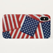 Amerikanische Flaggen Case-Mate iPhone Hülle (Rückseite (Horizontal))
