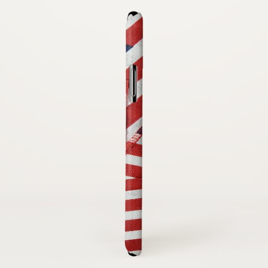 Amerikanische Flaggen Case-Mate iPhone Hülle (Hinten/Rechts)