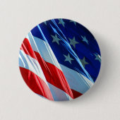 Amerikanische Flaggen-Foto-Knopf-Button Button (Vorderseite)