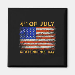 Amerikanische Flaggen Frohes 4. Juli Unabhängigkei Magnet