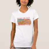 Amerikanische Flaggen-Gitarren-T - Shirt (Vorderseite)