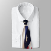 Amerikanische Flaggen-Krawatte Krawatte (Gebunden)