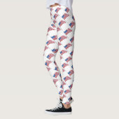 Amerikanische Flaggen Leggings (Links)