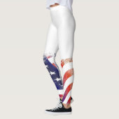Amerikanische Flaggen-Leggings Leggings (Links)